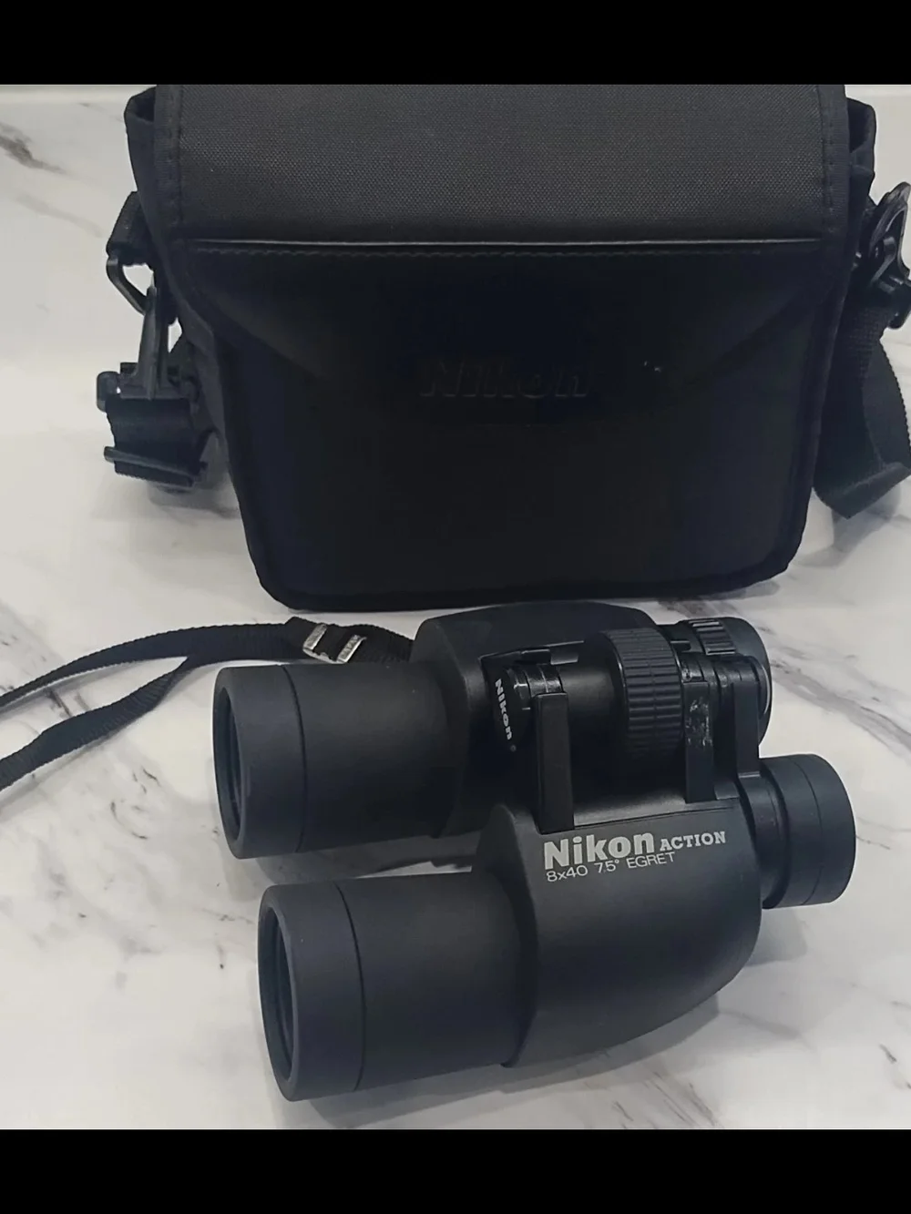 Nikon Action Binoculars in Black with Carry Case